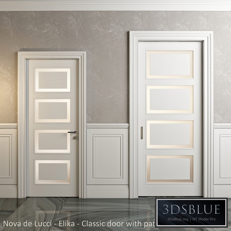 Classic doors and panels - Nova de Lucci - Elika