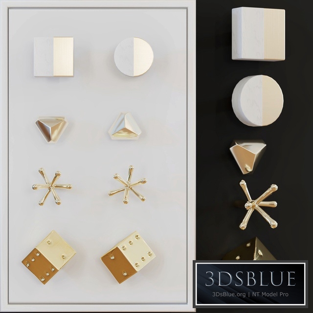 KNOB HOUSE - furniture handles Set 1