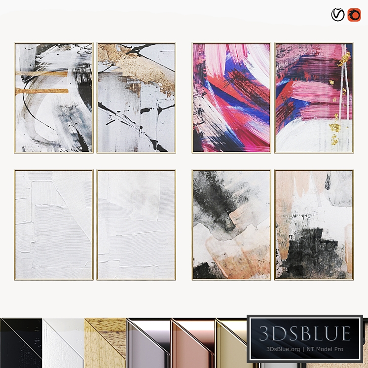 Poster Set "AH Abstract"