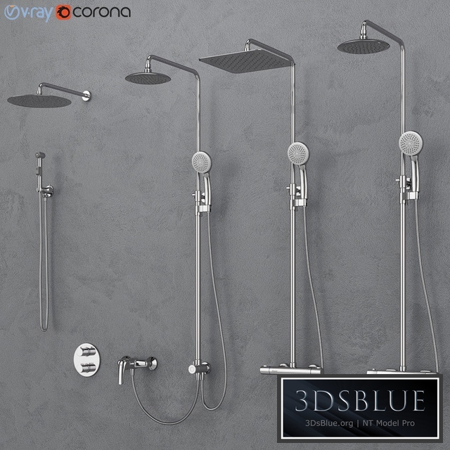 Bath and shower faucets Ravak set 16