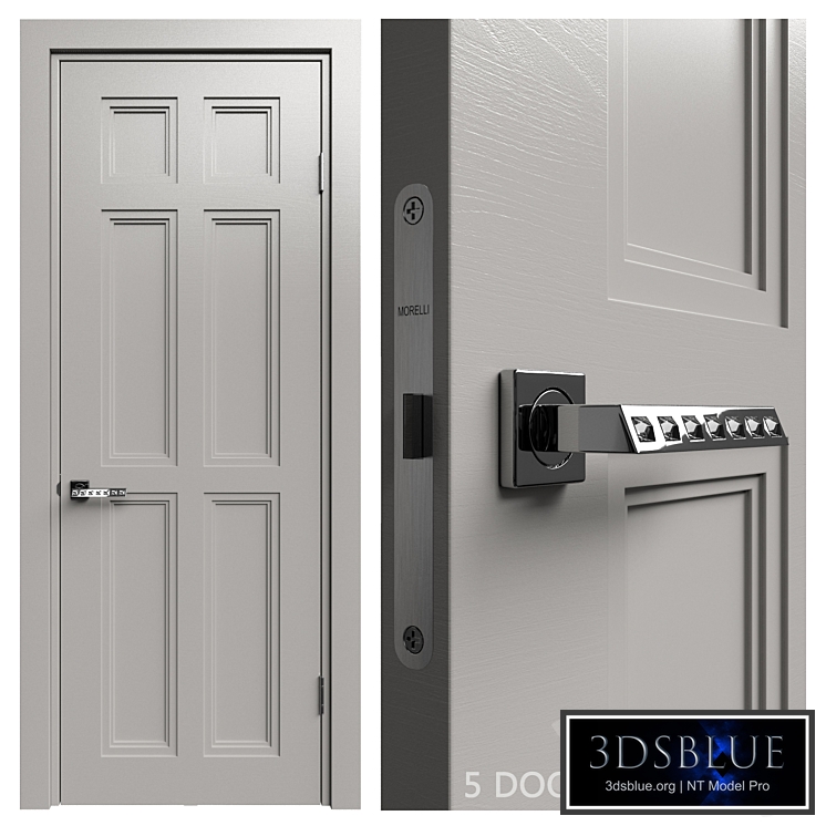 Internal door Academy Medea 5 doors # 1