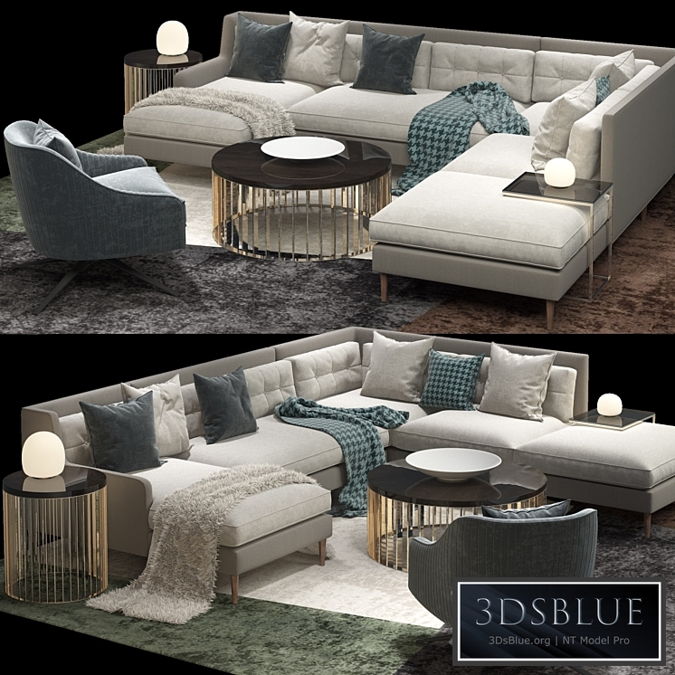 West elm _Sectional