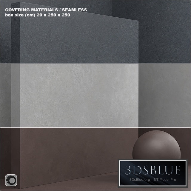 Material (seamless) - coating, concrete, plaster set 60