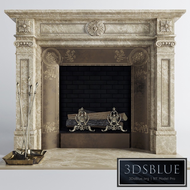 Classic fireplace