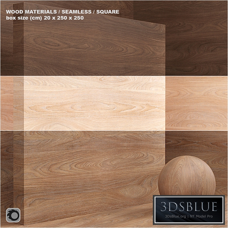 Material wood / veneer / (seamless) - set 34