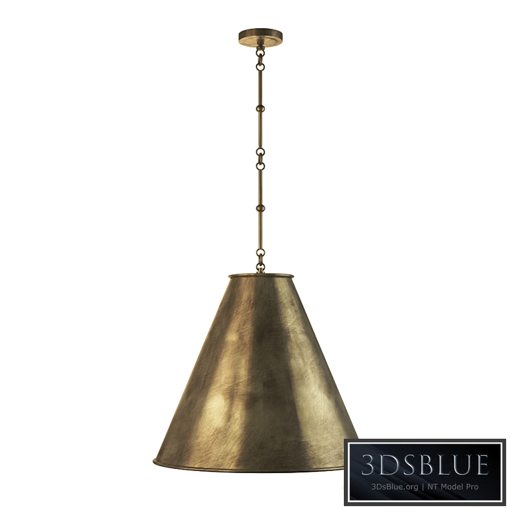 Thomas OBrien Goodman Hand-Rubbed Antique Brass