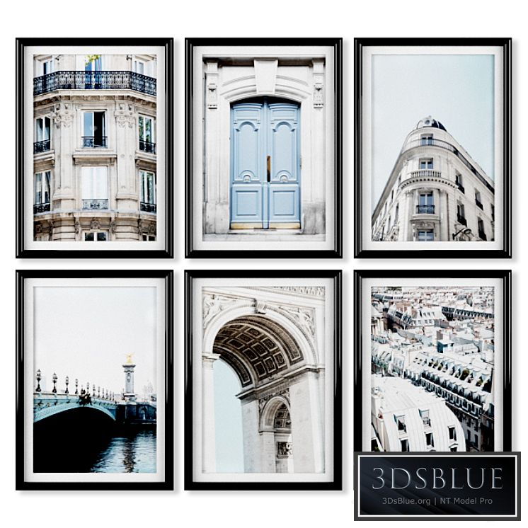 A series of posters about Paris