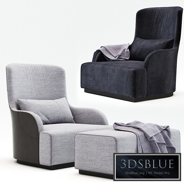 Meridiani Liu Kuoio Bergere Chair