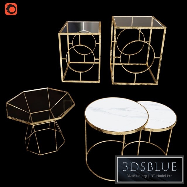 A set of coffee tables Zara Home