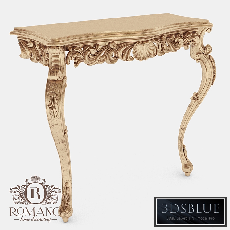 (OM) Beatrice Console (two legs) Romano Home