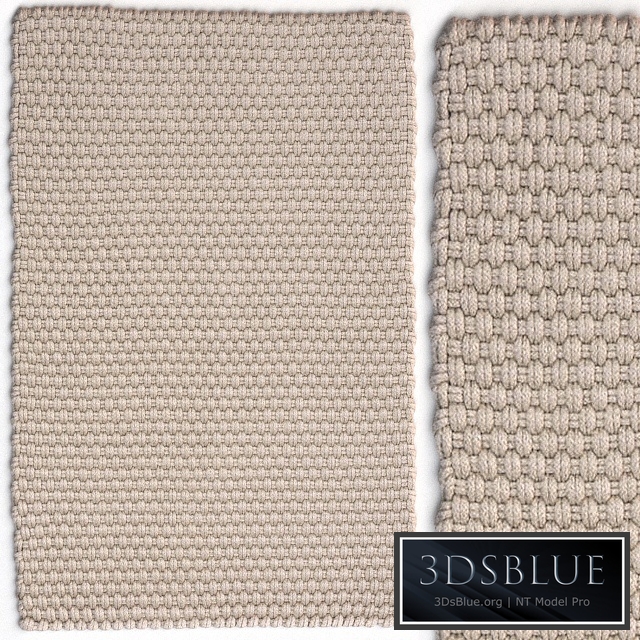 Dash & Albert Rope Platinum Rug