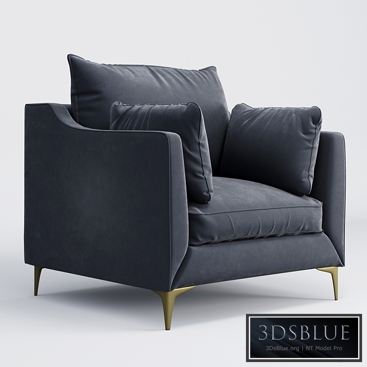 Caitlin by the everygirl armchair