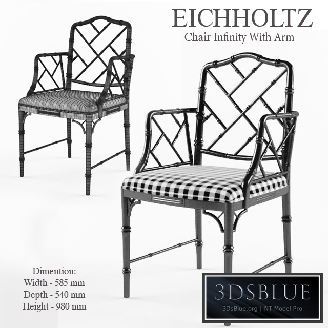 Chair Eichholtz Chair Infinity With Arm