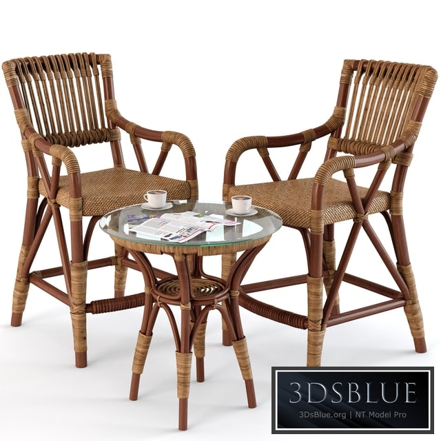 Allison Coastal Stool and Abby French Table