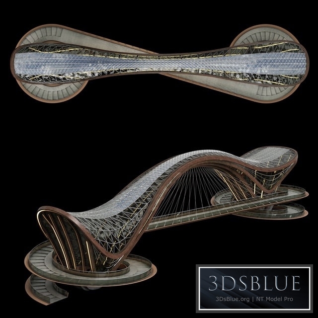 elevated pedestrian crossing