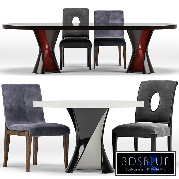 Miramont, Cavallini Chair, Ned Table