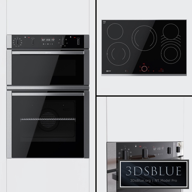Neff - U2acm7hn0b Dual Oven And T18ts28n0 Hob