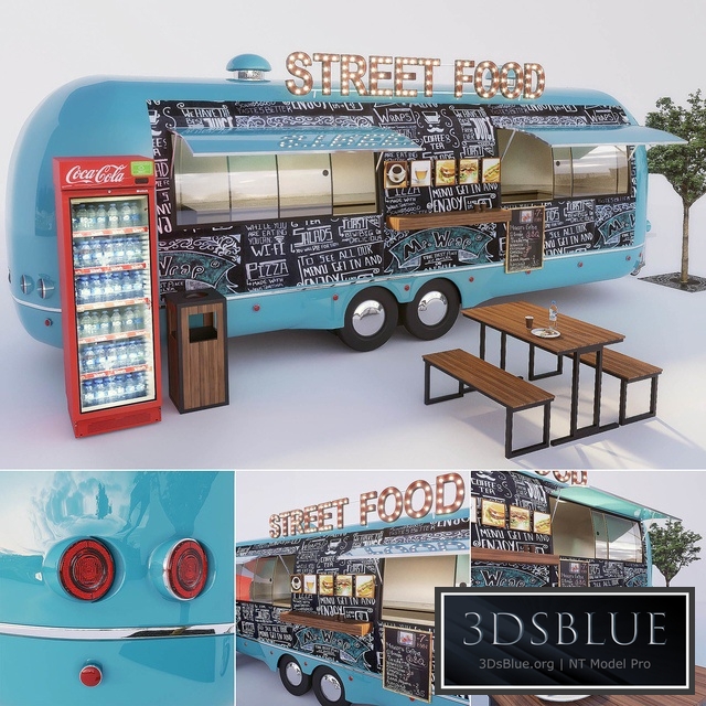 Module for outdoor cafes supplemented