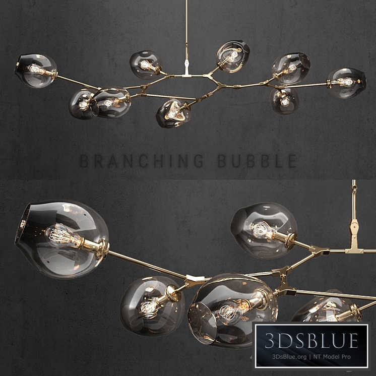 Branching bubble 9 lamps 3