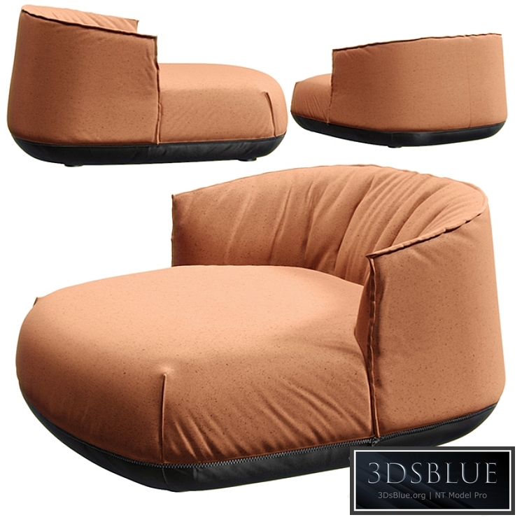 Kristalia Brioni Lounge armchair large