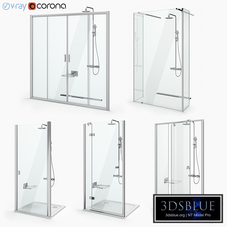 Set of shower doors Ravak set 20