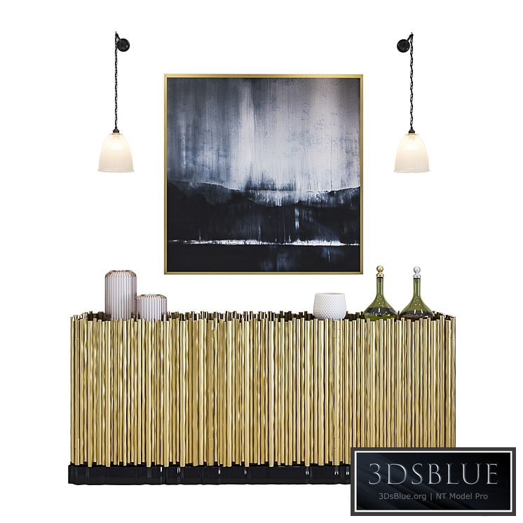 Boca Do Lobo - Symphony Sideboard with decoration