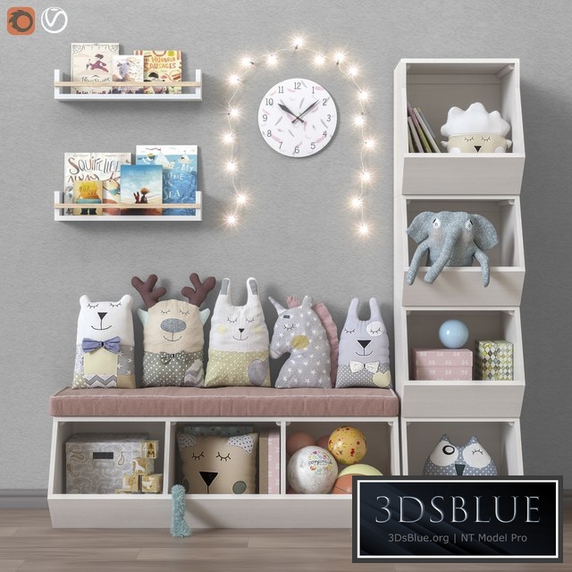 Toys and furniture set 36