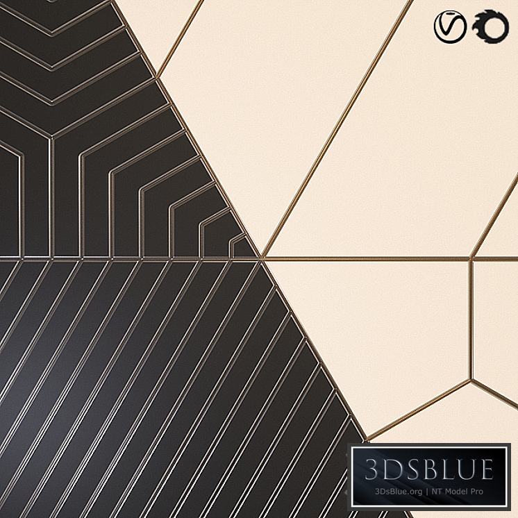 3d panel TRIA BY OLGA CHEBANOVA