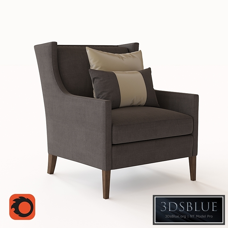 SLOAN WINGBACK UPHOLSTERED CHAIR