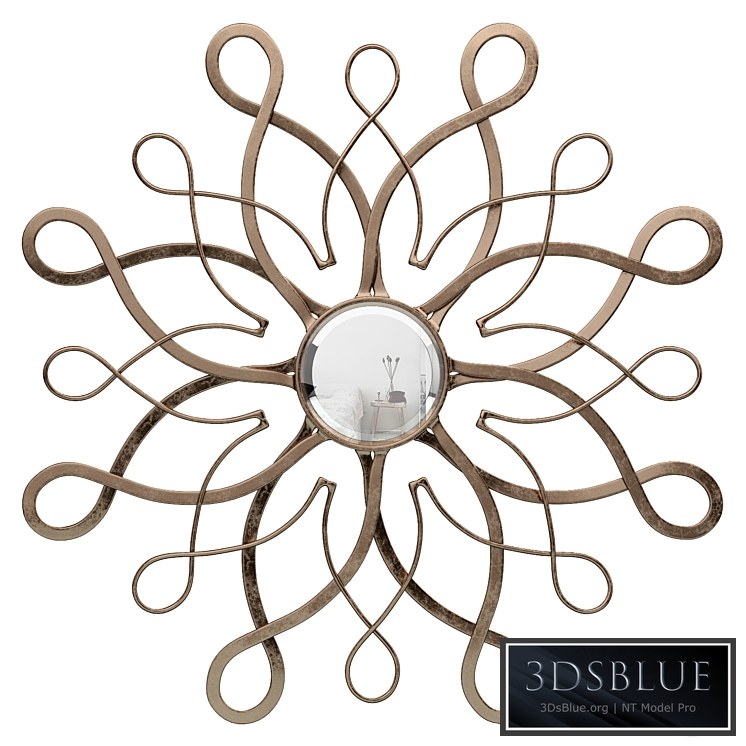 Barnabas Sunburst Accent Mirror RDBL4428