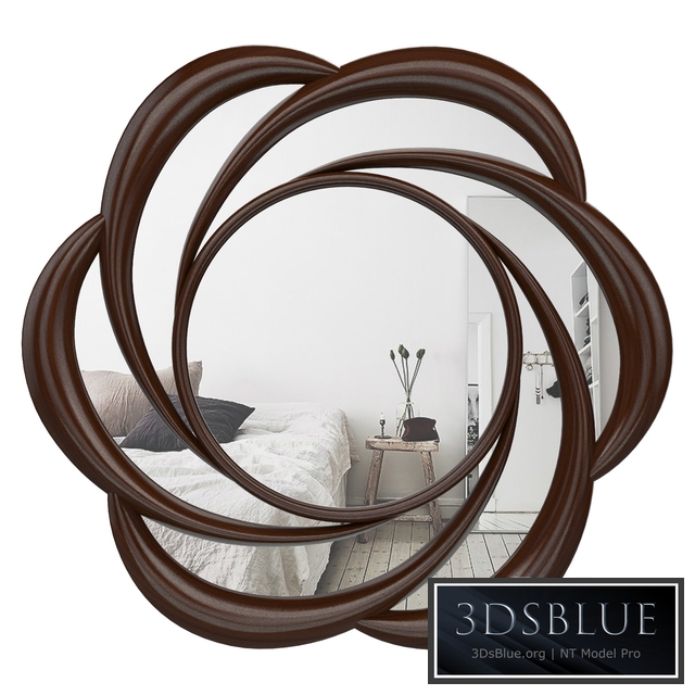 Swirl Frame Accent Mirror ANDO3232