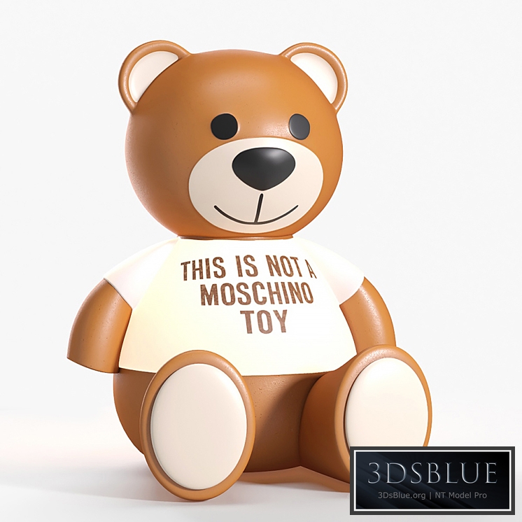 Kartell Moschino bear toy lamp