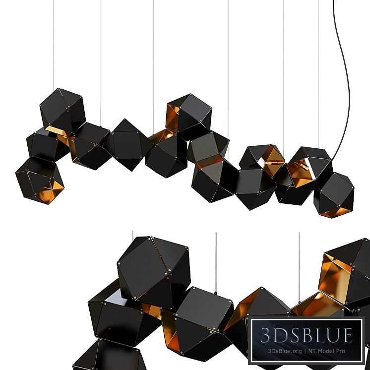 Welles long chandelier