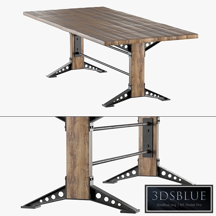 Oud eiken tafel - Graz