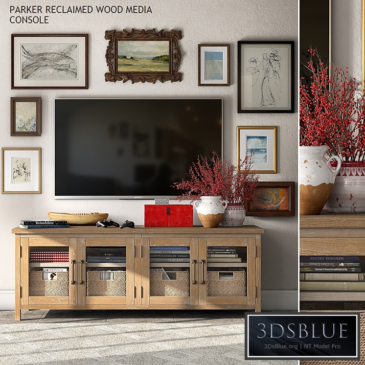 Pottery barn PARKER MEDIA CONSOLE