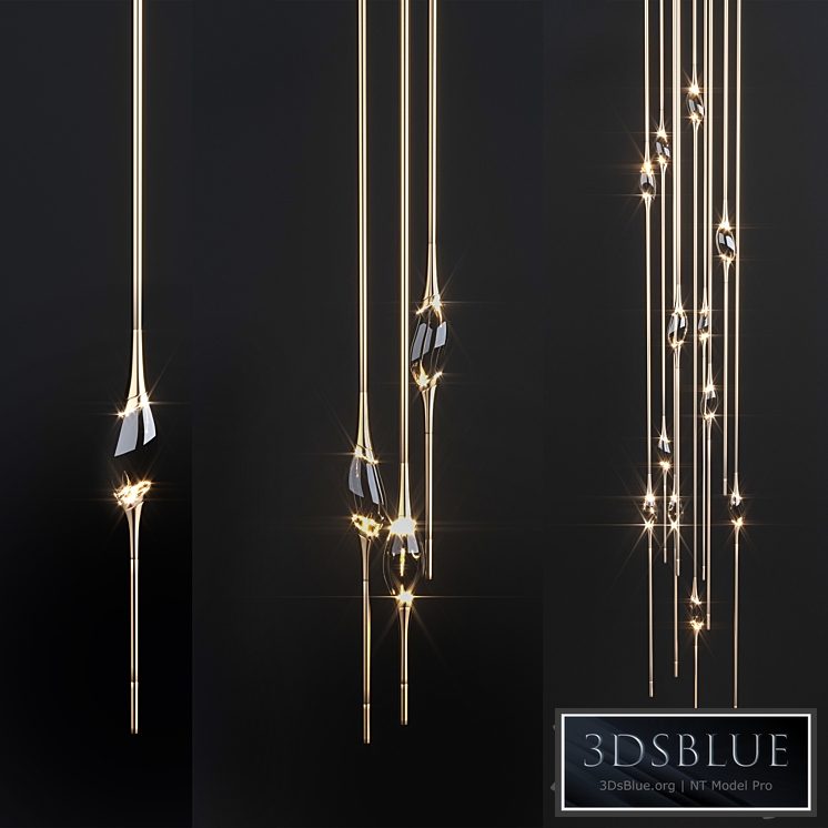 Lamps IL PEZZO Round chandelier