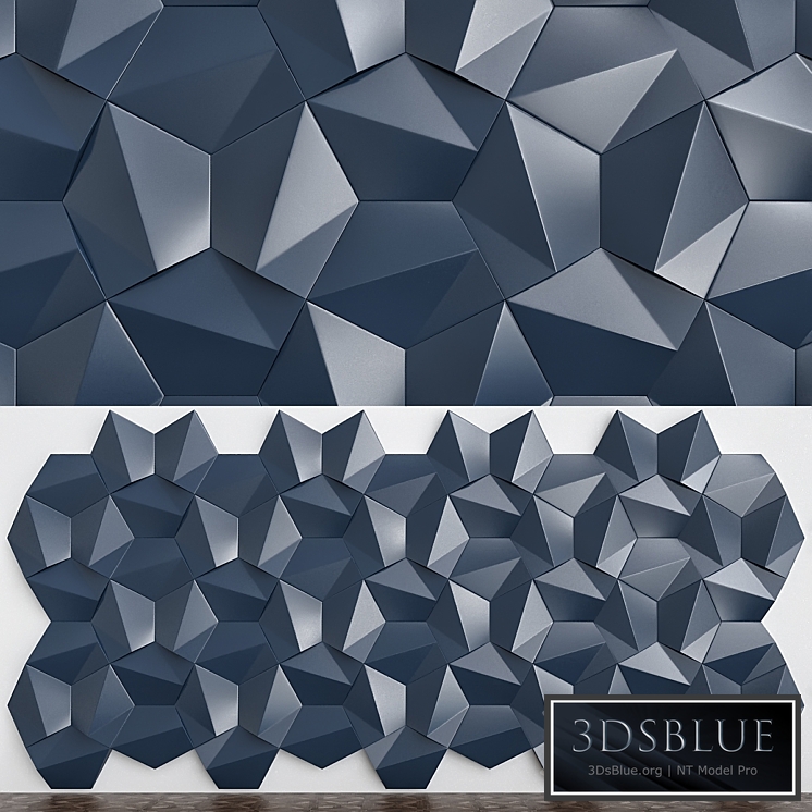 Plaster 3D panels Alivio Adamant series