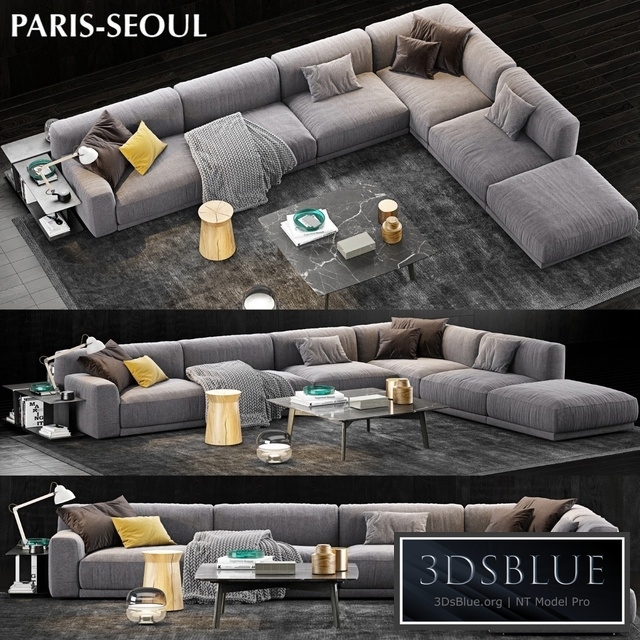 Poliform Paris Seoul Sofa 2