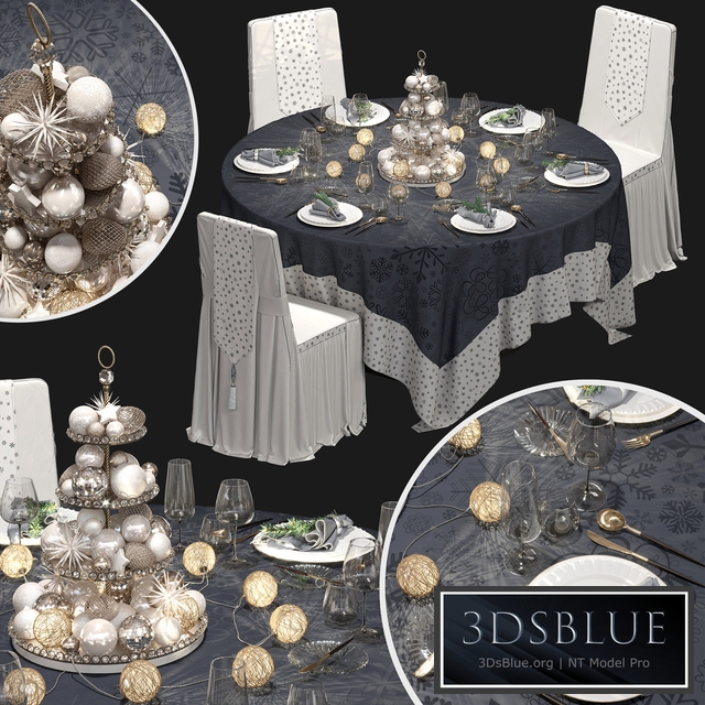 New Year&#39;s banquet set.