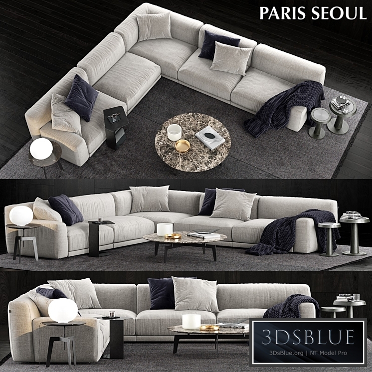 Poliform Paris Seoul Sofa 3