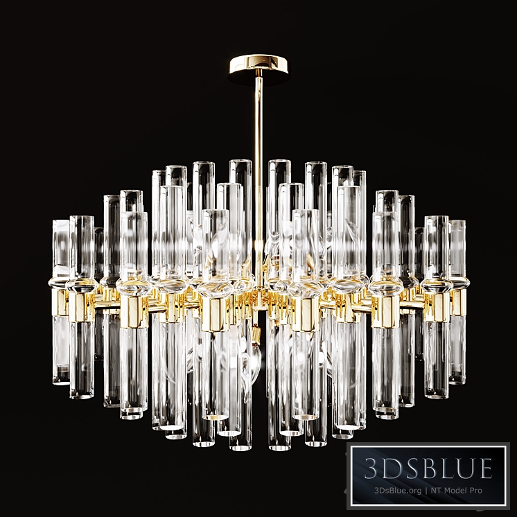 Crystal Tubules Pendant Lamp