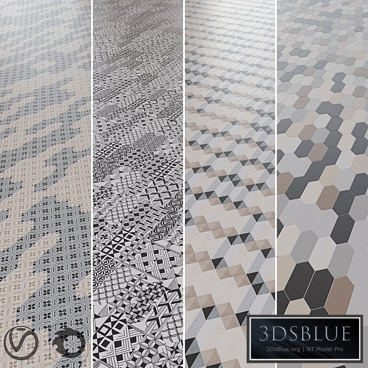 EQUIPE Kite / Arraw / Century / Patchwork B & W / Monocolor