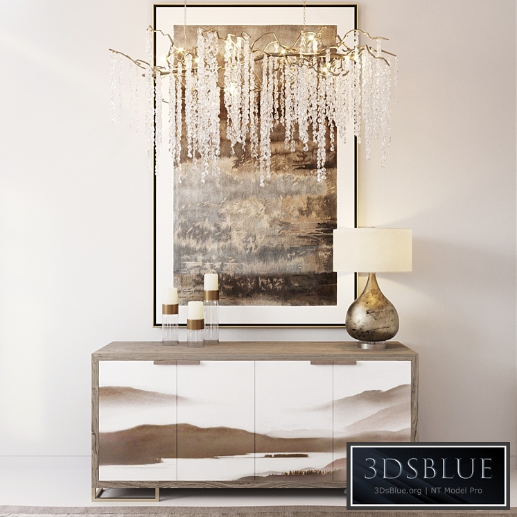 Dresser with decor_1