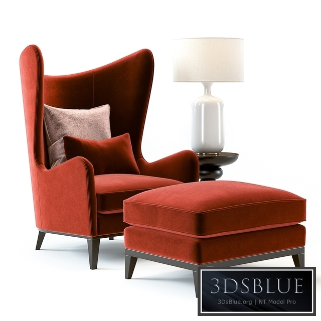 Monroe Armchair Red