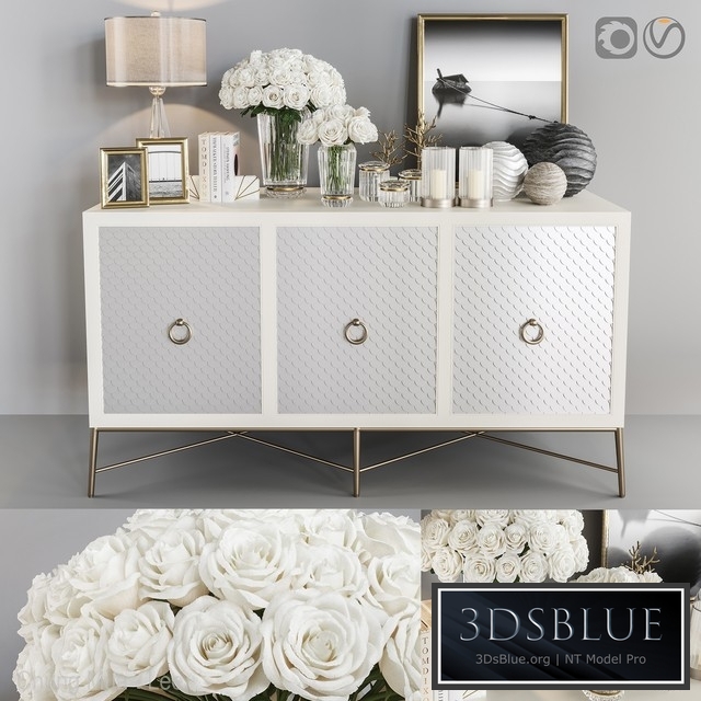 Neiman Marcus Sideboard Set 001.