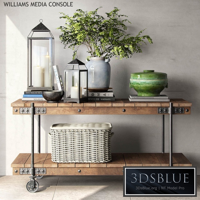 Pottery barn WILLIAMS MEDIA CONSOLE