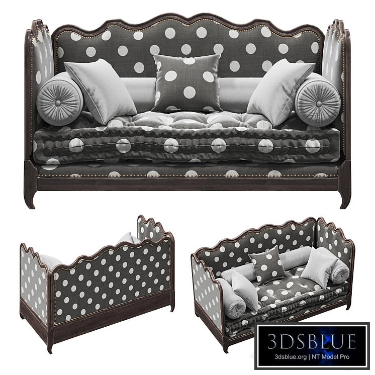 Sofa bed Sevigne day bed by Moissonnier