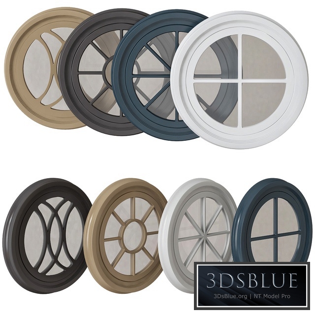 Full-Round Accent Window