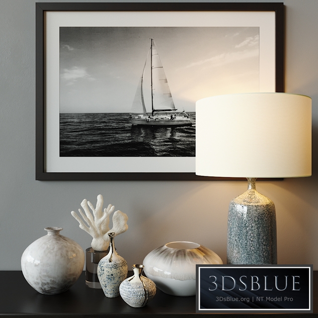 LUXDECO decor set white