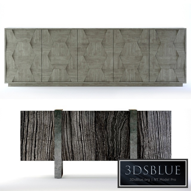 Bernhardt Linea Entertainment Consoles